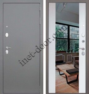 CommandDoors Т30 3К Зеркало Белая лиственница